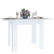 Стол обеденный Сокол СО-1 раскладной, цвет белый, ШхГхВ 80х60х77 см., разложенный 120х80х76 см., весь белый стол