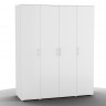 Шкаф для одежды DOMENICA ШО-04, фасад белый глянец