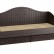 Кровать "Монблан" МБ-64К (900х2000) венге/орех шоколадный