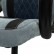 Кресло игровое Zombie VIKING 6 KNIGHT Fabric синий с подголов. крестовина металл