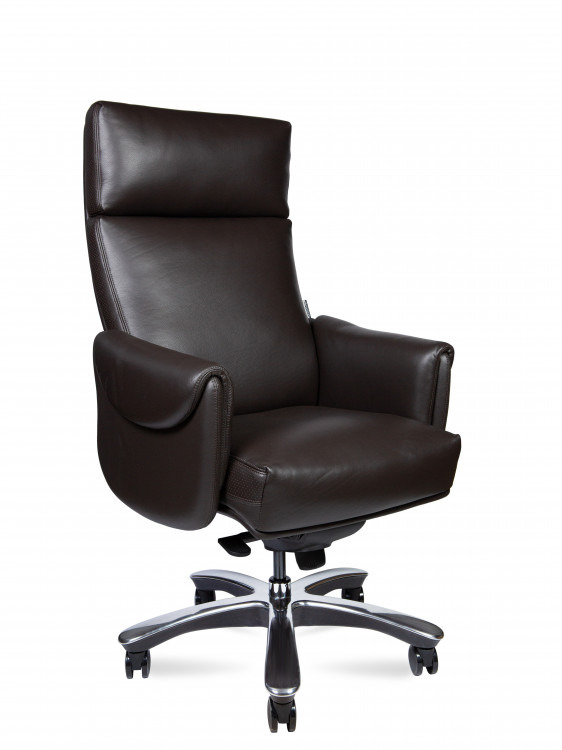 Кресло руководителя Ritz A 2108 brown leather