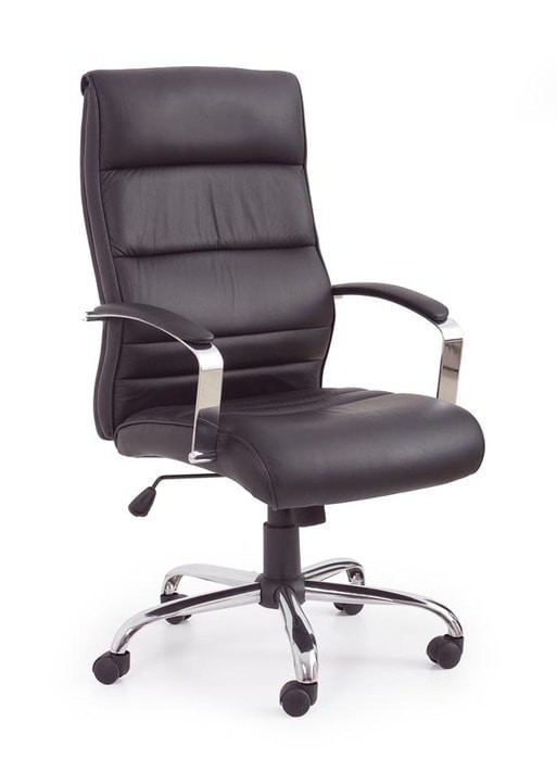 Кресло для кабинета HALMAR TEKSAS (черный)