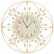 Часы настенные London Time большие Айвори