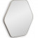 Зеркало Hexagon M Silver в тонкой раме Smal