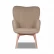 Кресло Rest Lounge 730х780  h 980 Букле Palma  197-B 18  (коричневый)