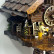 Механические часы с кукушкой  47916/8-90 с подвижными фигурками (Германия)
