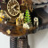 Механические часы с кукушкой  47916/8-90 с подвижными фигурками (Германия)