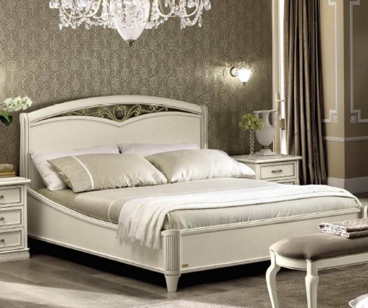 Кровать 160х200 без изножья Camelgroup Nostalgia Bianco Antico 085LET.11BA