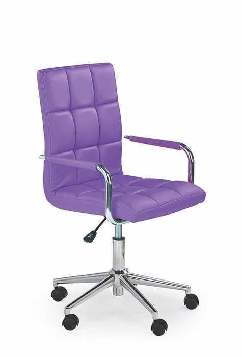 Кресло компьютерное HALMAR GONZO 2 (экокожа - фиолетовый)